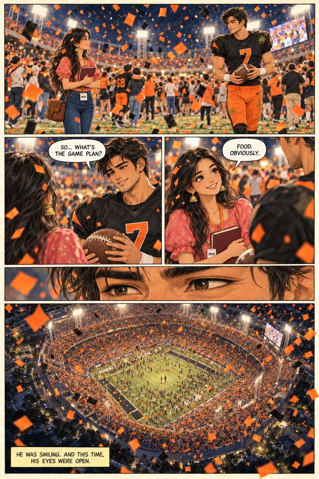 Game Plan comic page: what's the game plan